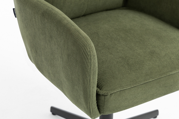 HR250CROSS Catifea Reiată Premium Culoare Verde Salvie Fekete Lábbal