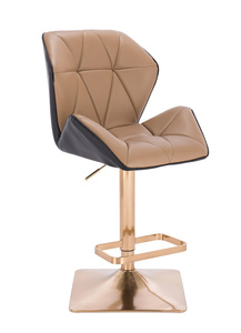 HR212KW Karamell-fekete arany lábbal