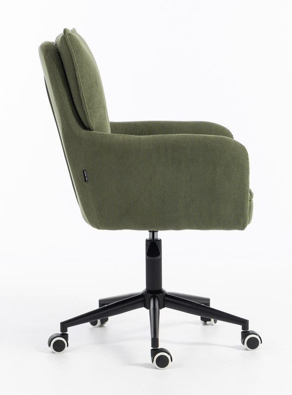 HR250K Catifea Reiată Premium Culoare Verde Salvie Fekete Lábbal