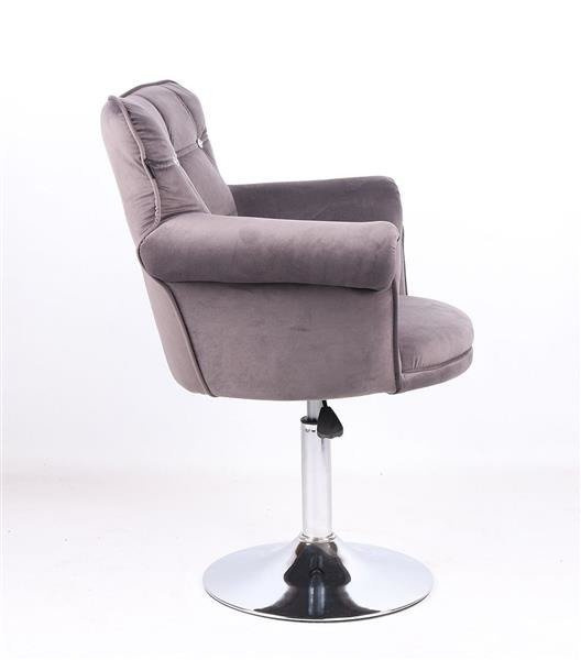 HR804CN Grafit modern velúr szék