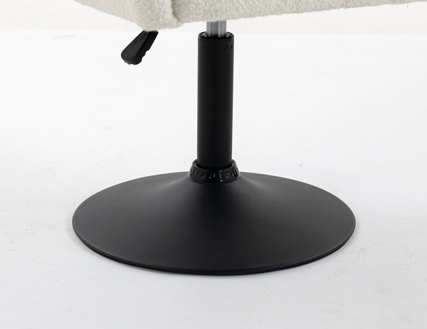 HR250N Krémszínű Bárány Szék Fekete Lábbal