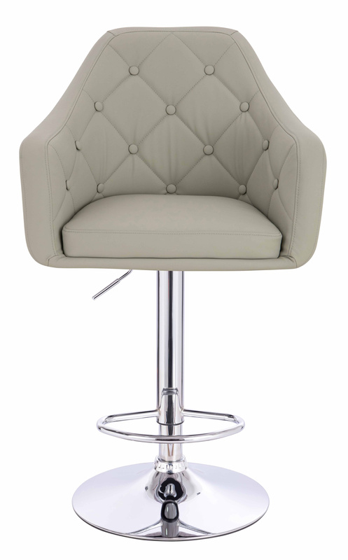 HR831W Len Szín Műbőr Premium Soft szék Krómozott lábbal