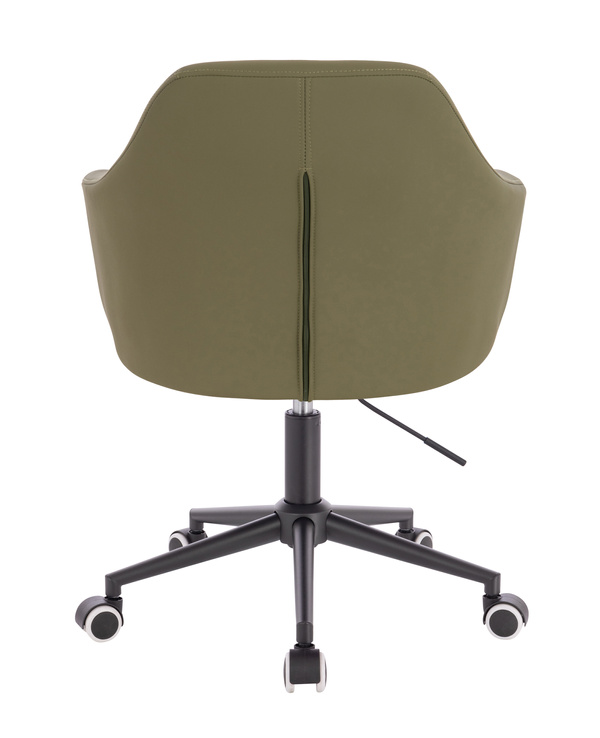 HR831K Khaki Műbőr Premium Soft szék fekete lábbal