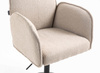 HR280N Latte modern boucle szék fekete lábbal