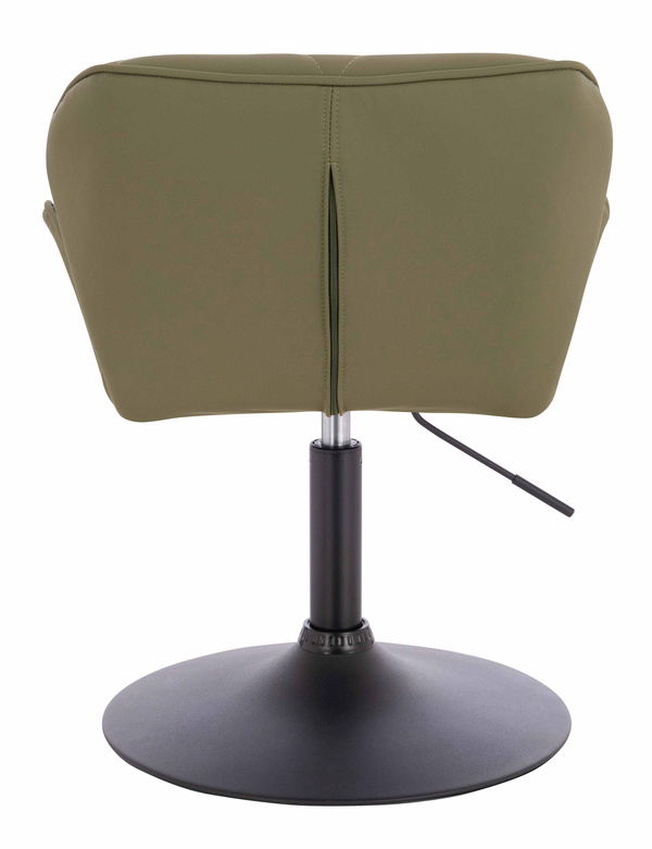 HR111N Khaki Műbőr Premium Soft szék fekete lábbal