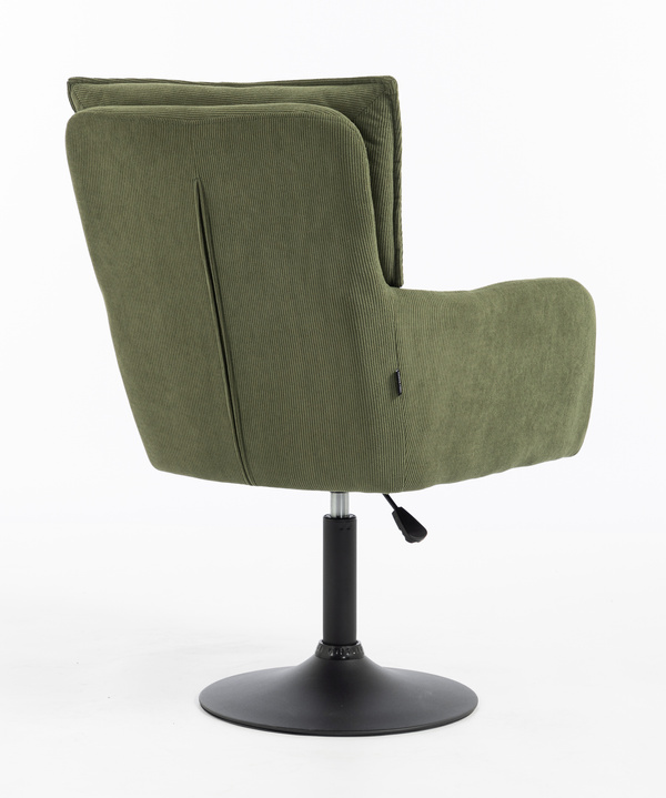 HR250N Catifea Reiată Premium Culoare Verde Salvie Fekete Lábbal