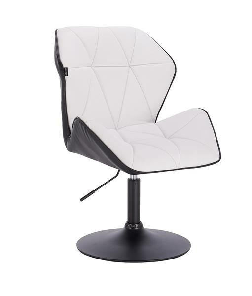 HR212 Fehér-fekete fekete lábbal