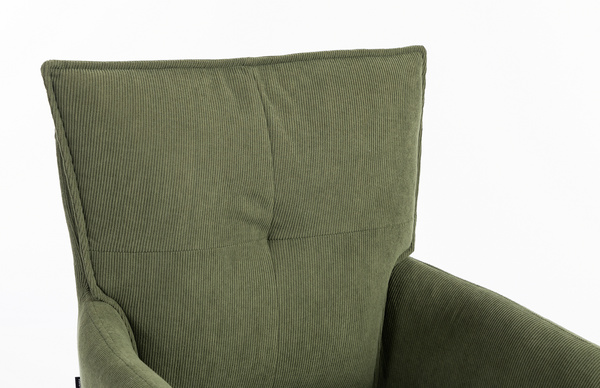 HR250W Catifea Reiată Premium Culoare Verde Salvie Arany Lábbal