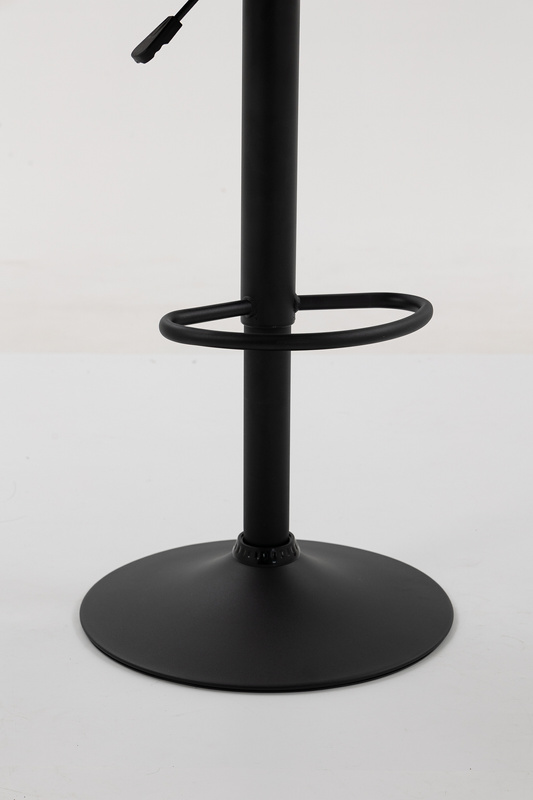 HR2055W Krémszínű Modern Boucle Szék Fekete lábbal