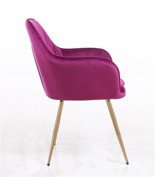 HR2022 Fukszia modern velúr szék