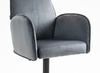 HR280W Grafit Modern Velúr Szék Fekete lábbal