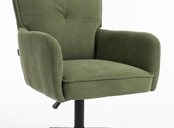 HR250K Catifea Reiată Premium Culoare Verde Salvie Fekete Lábbal