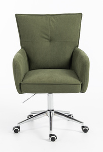 HR250K Catifea Reiată Premium Culoare Verde Salvie Krómozott Lábbal