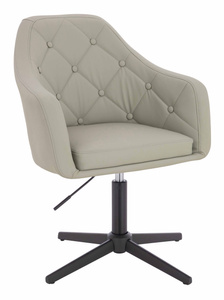 HR831CROSS Len Szín Műbőr Premium Soft szék fekete lábbal