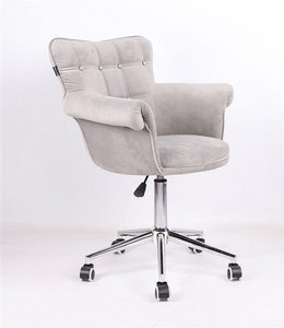 HR804CK Acél modern velúr szék