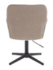 HR550CROSS Latte modern boucle  szék fekete lábbal