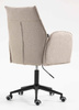 HR280K Latte modern boucle szék fekete lábbal