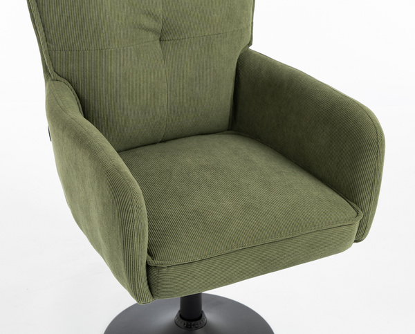 HR250N Catifea Reiată Premium Culoare Verde Salvie Fekete Lábbal