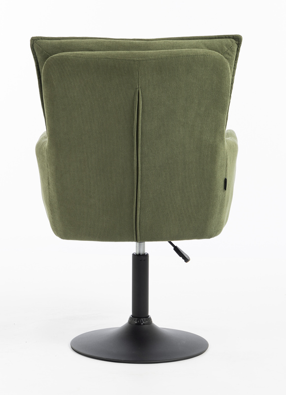 HR250N Catifea Reiată Premium Culoare Verde Salvie Fekete Lábbal