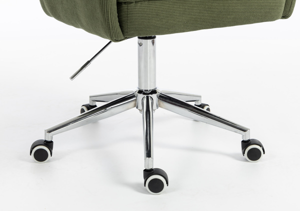 HR250K Catifea Reiată Premium Culoare Verde Salvie Krómozott Lábbal