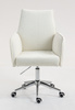 HR280K Krémszínű modern boucle szék krómozott lábbal