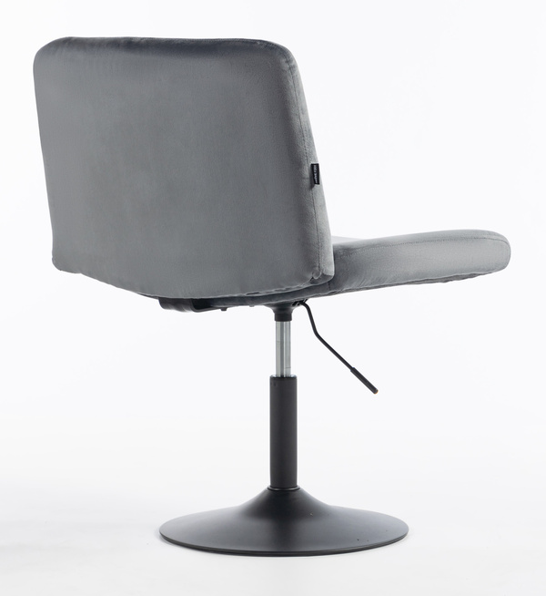 HR150N Grafit Modern Velúr Szék Fekete lábbal