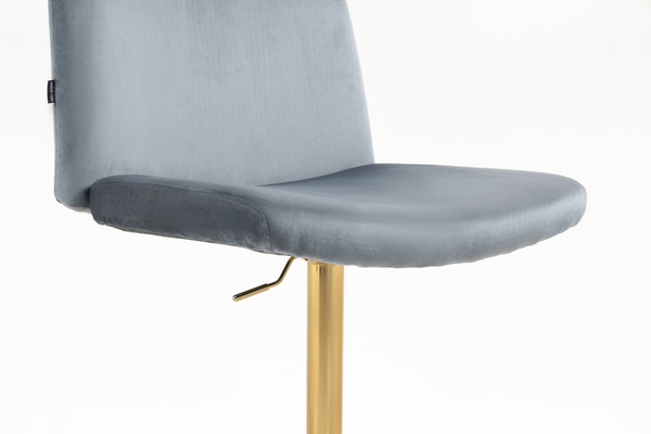 HR150W Grafit Modern Velúr Szék Arany lábbal