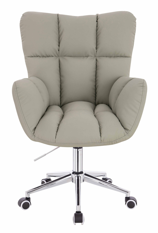 HR650K Len Szín Műbőr Premium Soft szék krómozott lábbal