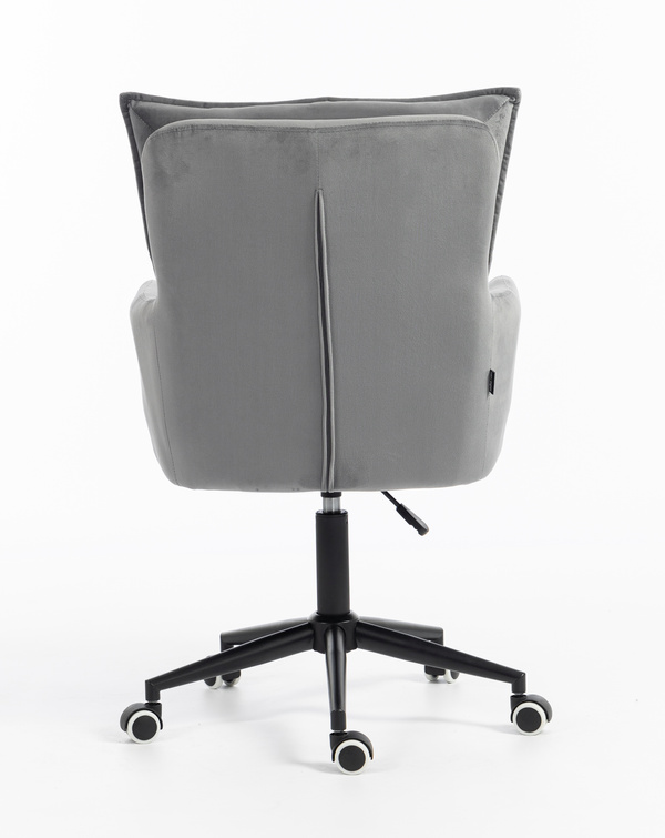 HR250K Grafit modern velúr szék fekete lábbal