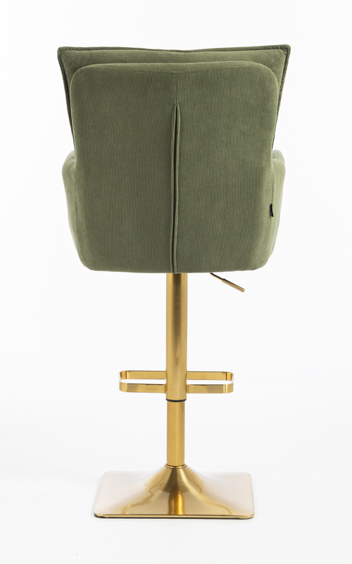 HR250KW Catifea Reiată Premium Culoare Verde Salvie Arany Lábbal