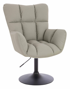 HR650N Len Szín Műbőr Premium Soft szék fekete lábbal