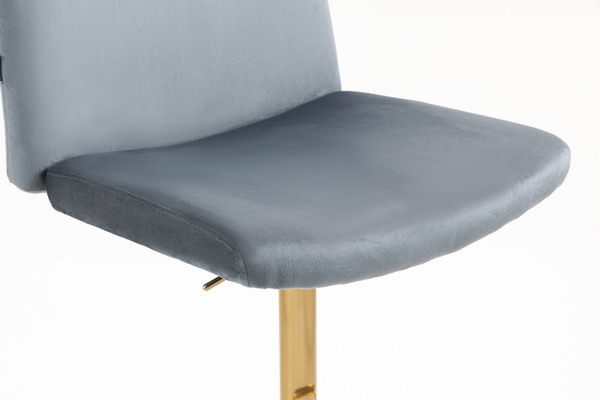 HR150W Grafit Modern Velúr Szék Arany lábbal