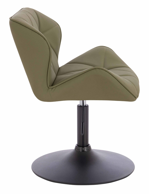 HR111N Khaki Műbőr Premium Soft szék fekete lábbal