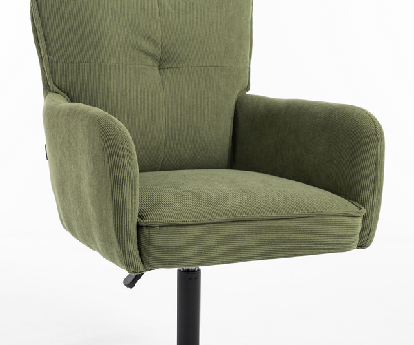 HR250N Catifea Reiată Premium Culoare Verde Salvie Fekete Lábbal