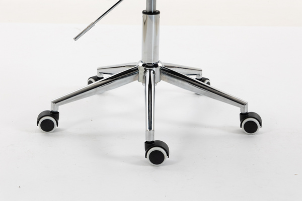 HR250K Krémszínű Bárány Szék Krómozott Lábbal