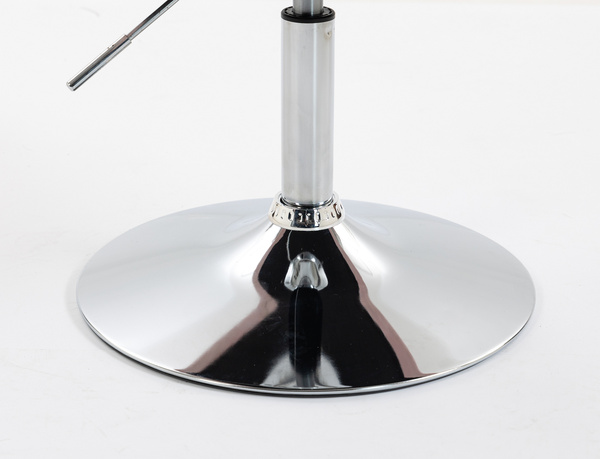 HR250N Púder Rózsaszín modern velúr szék krómozott lábbal