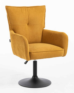 HR250N Curry Sárga Prémium Kordbársony Fekete Lábbal