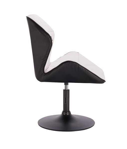 HR212 Fehér-fekete fekete lábbal