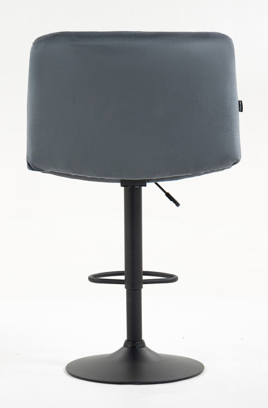 HR150W Grafit Modern Velúr Szék Fekete lábbal