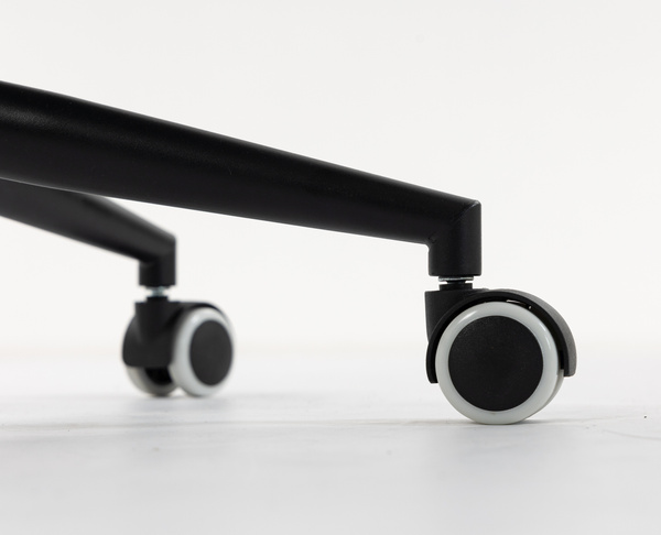 HR250K Latte modern velúr szék fekete lábbal