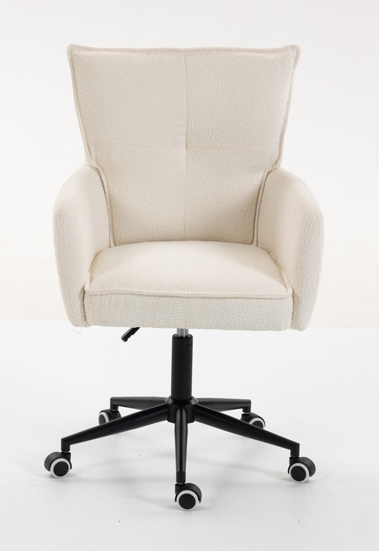 HR250K Krémszínű Bárány Szék Fekete Lábbal