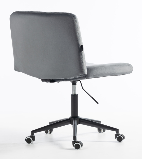 HR150K Grafit Modern Velúr Szék Fekete lábbal