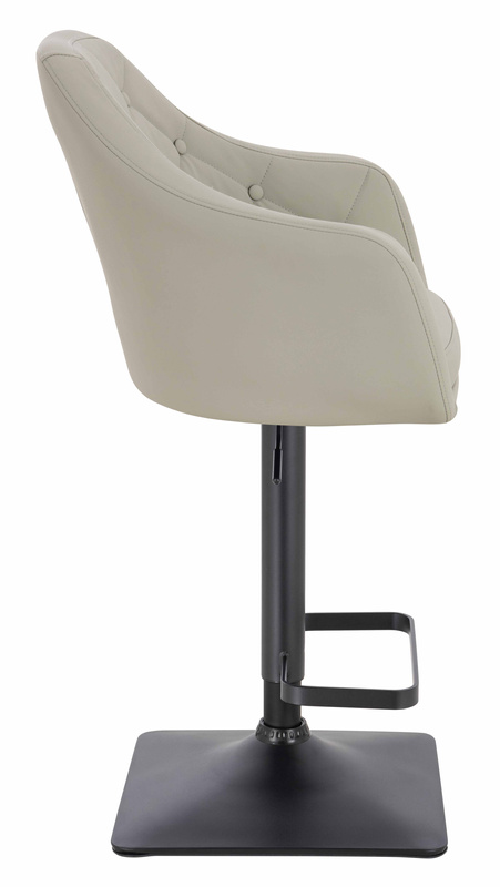 HR831KW Len Szín Műbőr Premium Soft szék fekete lábbal