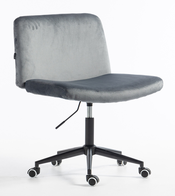 HR150K Grafit Modern Velúr Szék Fekete lábbal
