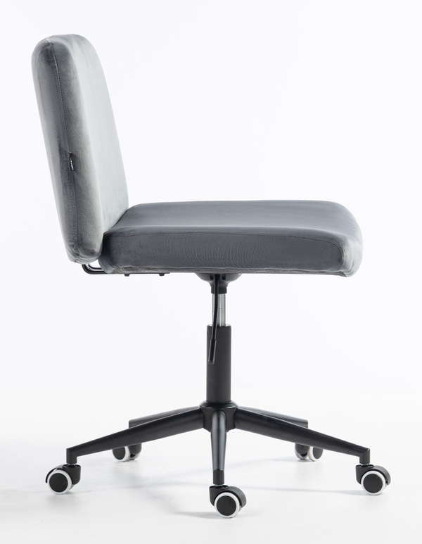 HR150K Grafit Modern Velúr Szék Fekete lábbal