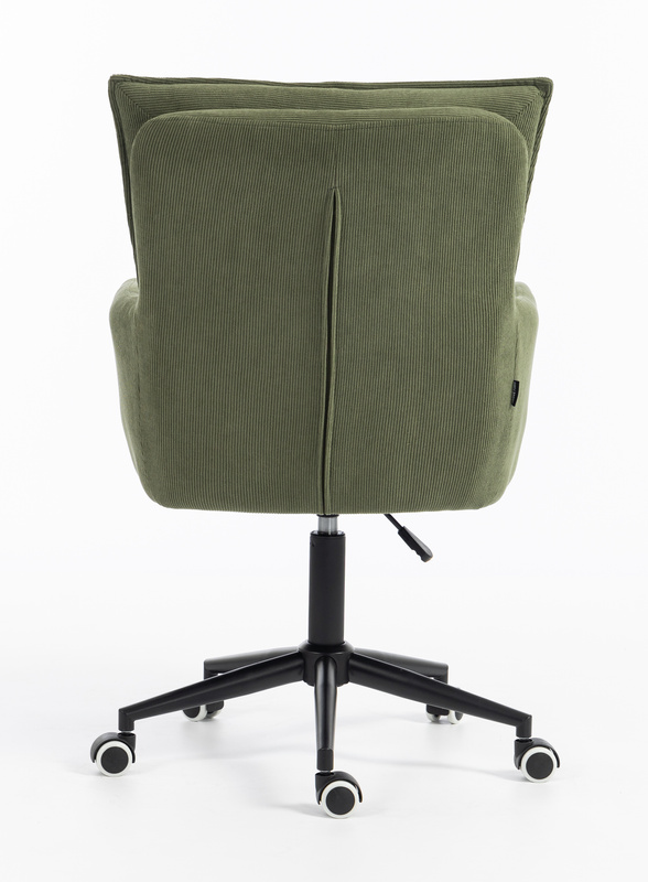 HR250K Catifea Reiată Premium Culoare Verde Salvie Fekete Lábbal