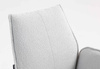 HR280 CSILLAGLÁB Szürke modern boucle szék arany lábbal