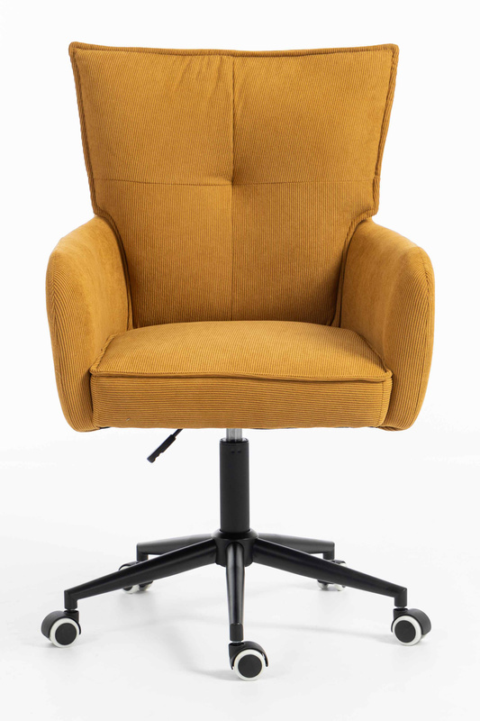 HR250K Curry Sárga Prémium Kordbársony Fekete Lábbal