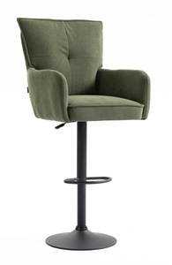 HR250W Catifea Reiată Premium Culoare Verde Salvie Fekete Lábbal