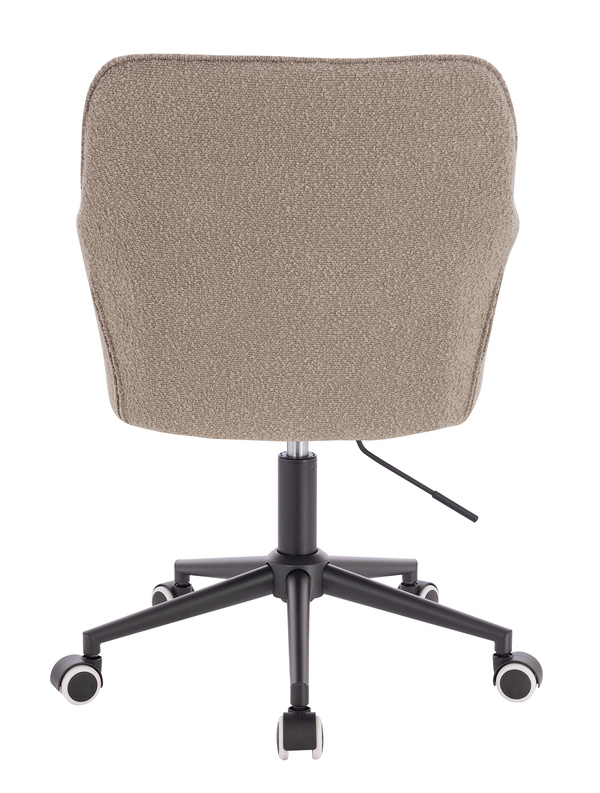 HR550K Latte modern boucle  szék fekete lábbal